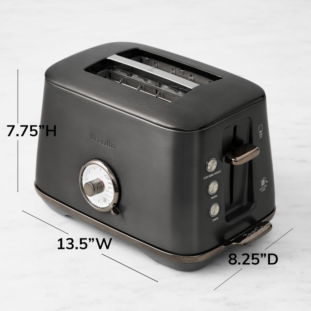Breville Toast Select™ Luxe 2-Slice Toaster, Noir