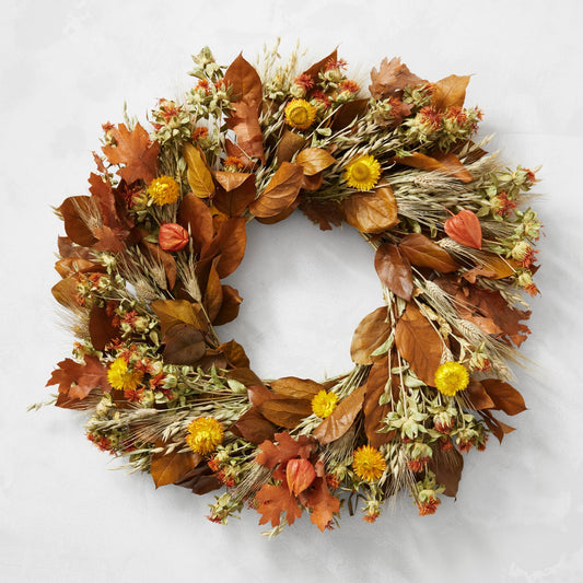 Autumn Splendor Live Wreath