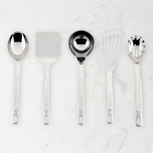 Hestan Provisions Essential Stainless Steel Chef's Tools, Set of 5