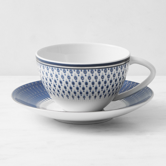 Williams Sonoma Regal Cups & Saucers
