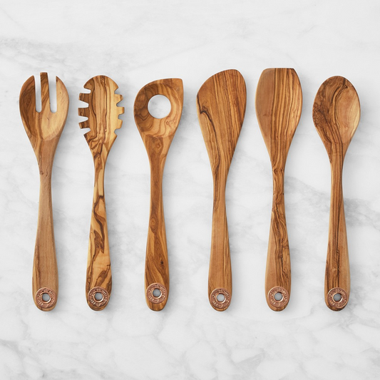 Ruffoni Olivewood Utensils, Set of 6